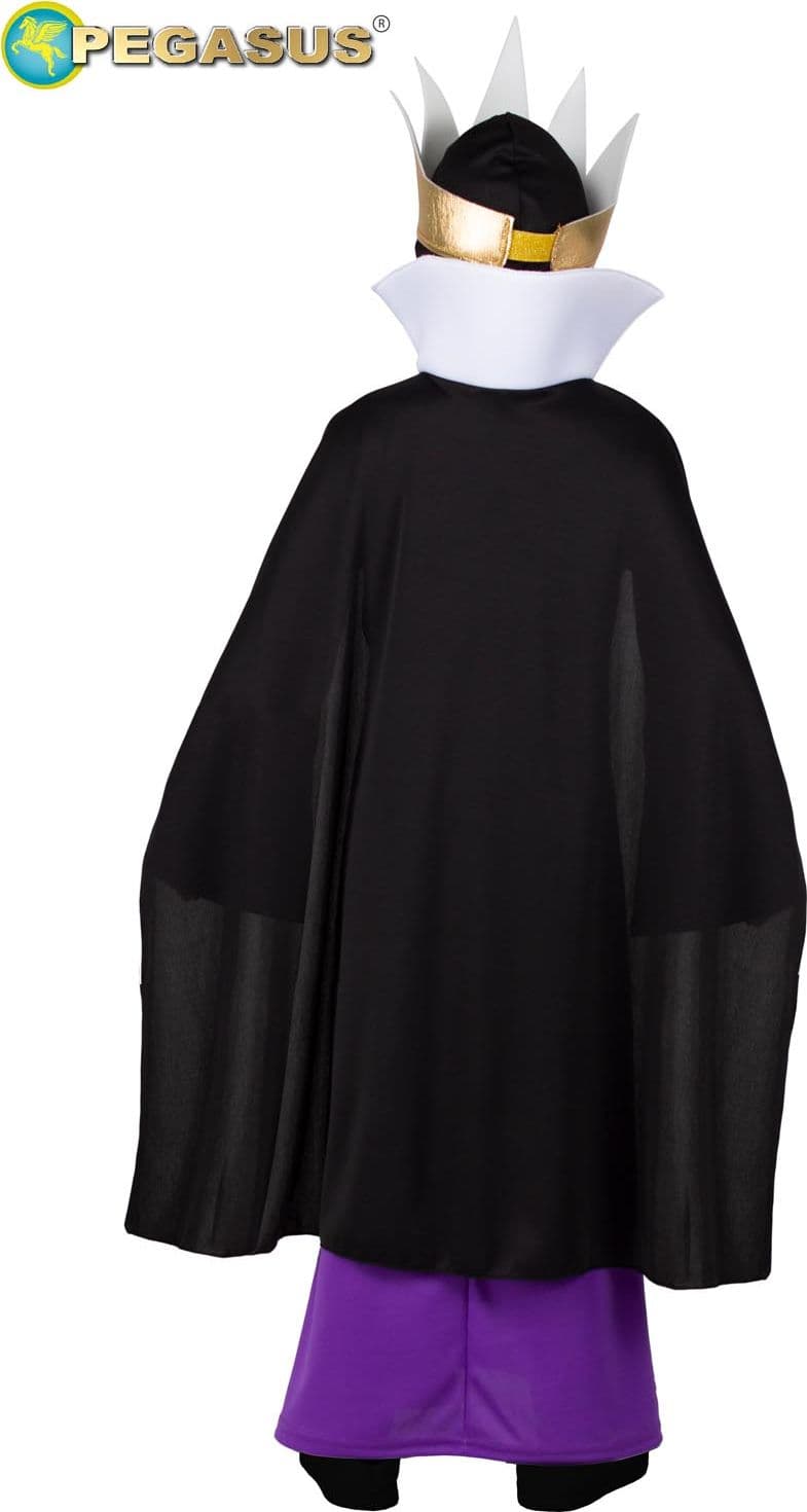 COSTUME CARNEVALE REGINA CATTIVA BAMBINA DA 5 A 11 ANNI - PEGASUS COD. 1135 - 3