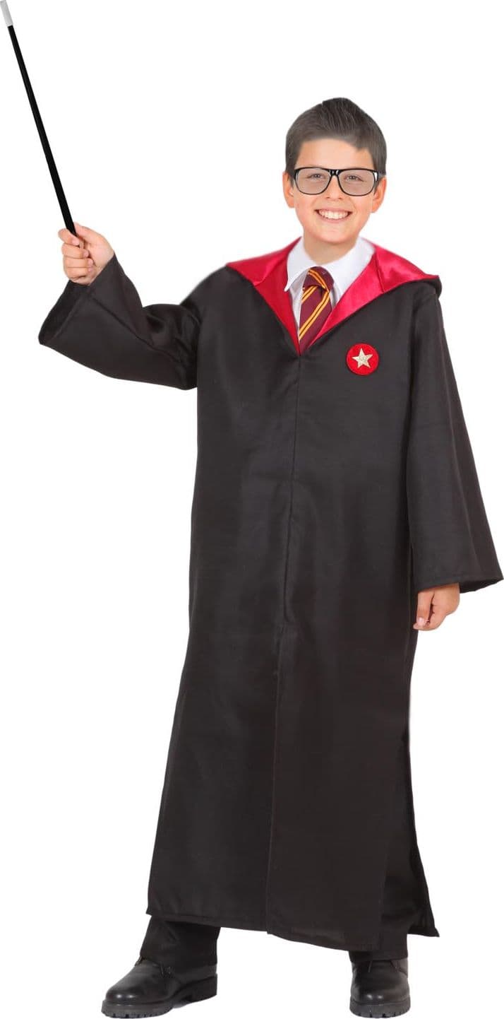 COSTUME CARNEVALE  MAGO APPRENDISTA ( HARRY POTTER ) BAMBINO DA 5 A 13 ANNI - PEGASUS COD. 1629