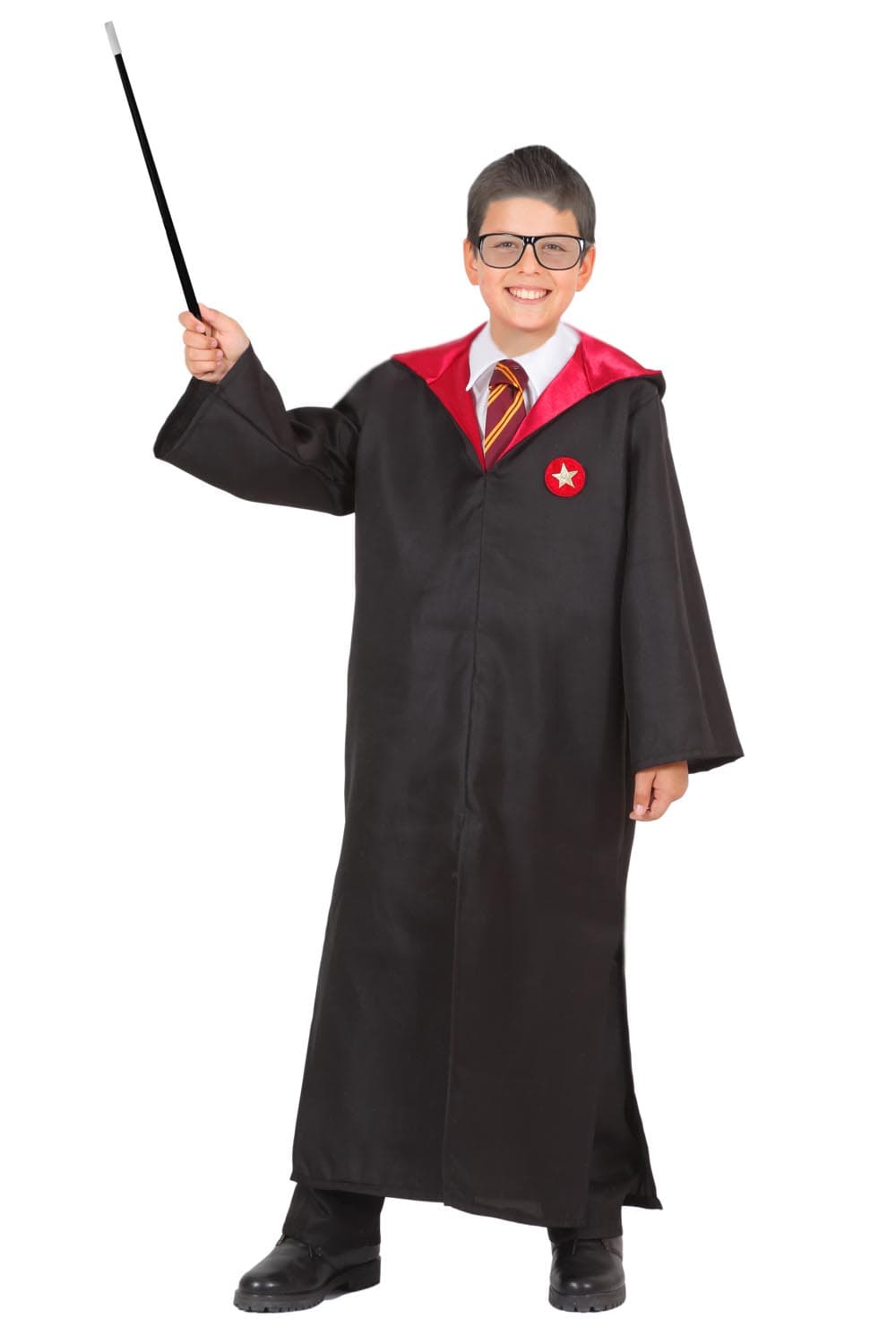 COSTUME CARNEVALE  MAGO APPRENDISTA ( HARRY POTTER ) BAMBINO DA 5 A 13 ANNI - PEGASUS COD. 1629 - 4