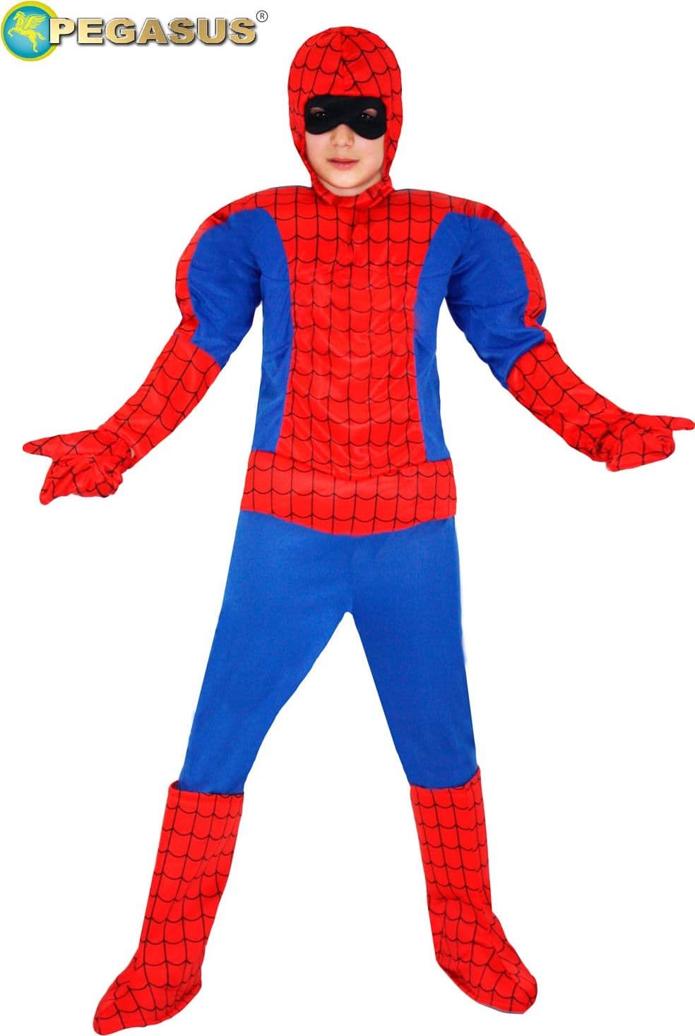 COSTUME CARNEVALE RAGNO ROYAL ( SPIDERMAN) BAMBINO DA 5 A 13 ANNI COD. 1838 - 3