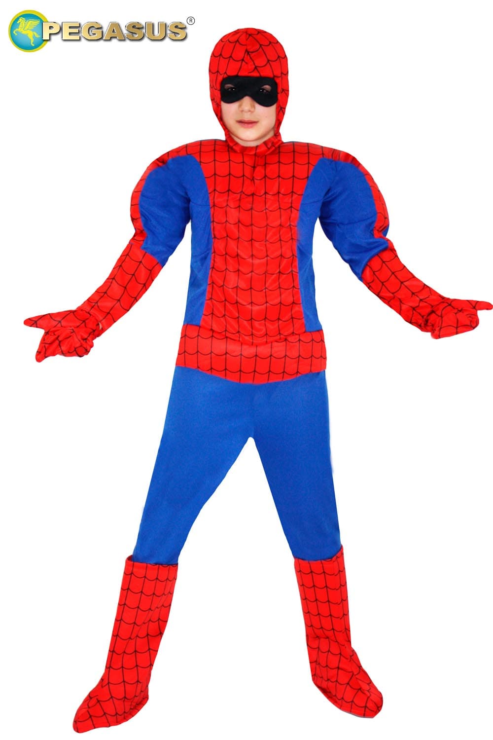 COSTUME CARNEVALE RAGNO ROYAL ( SPIDERMAN) BAMBINO DA 5 A 13 ANNI COD. 1838 - 3