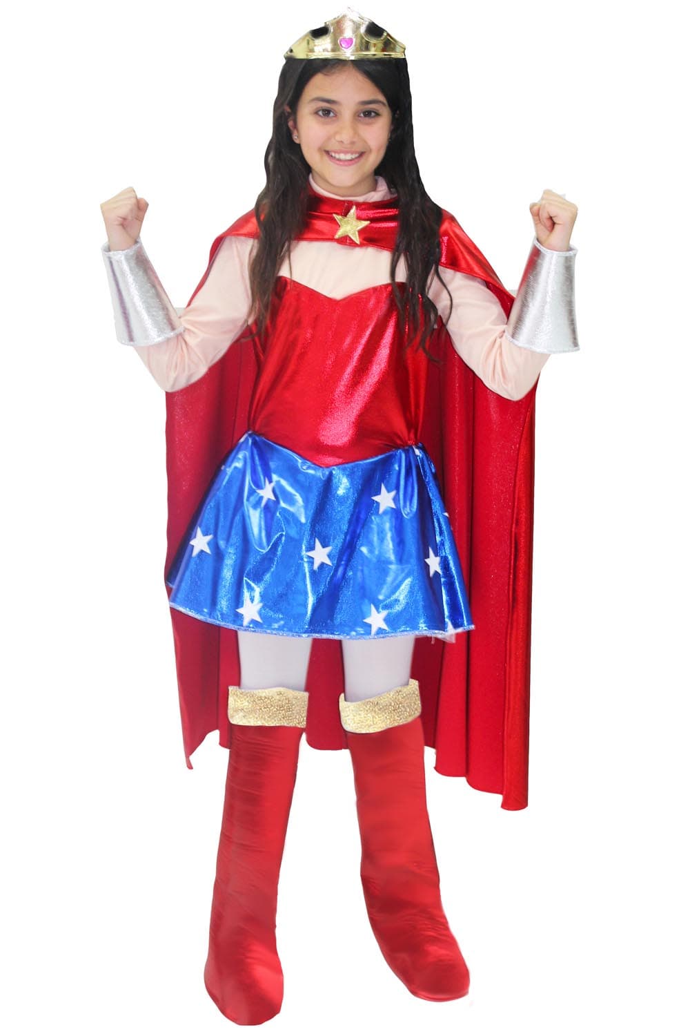 COSTUME CARNEVALE MAGIC GIRL BAMBINA DA 5 A 13 ANNI - PEGASUS COD. 1800 - 3