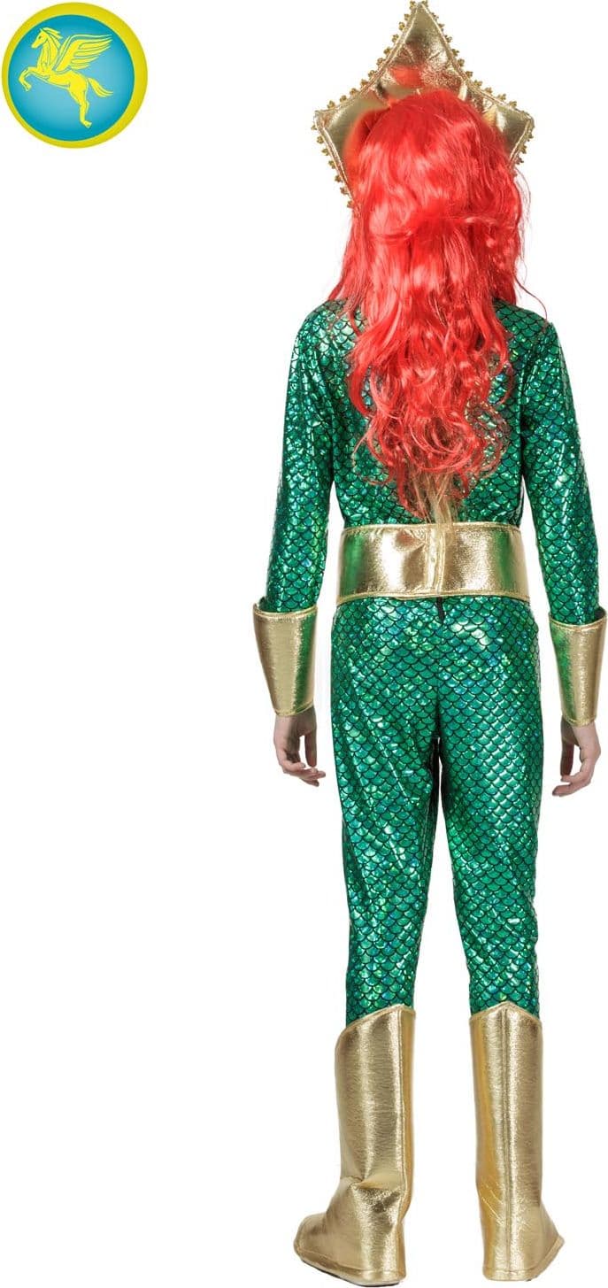 COSTUME CARNEVALE REGINA DEI MARI BAMBINA DA 3 A 13 ANNI -PEGASUS  COD.1919 - 3