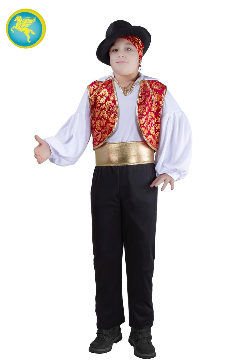 COSTUME CARNEVALE GYPSY BAMBINO DA 4 A 13 ANNI COD. 1924 - 2