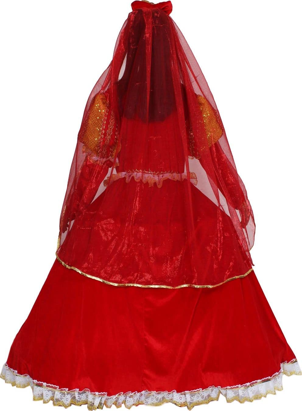 COSTUME CARNEVALE REGINA ISABELLA DI SPAGNA DA 5 A 11 ANNI COD. 1899 - 2