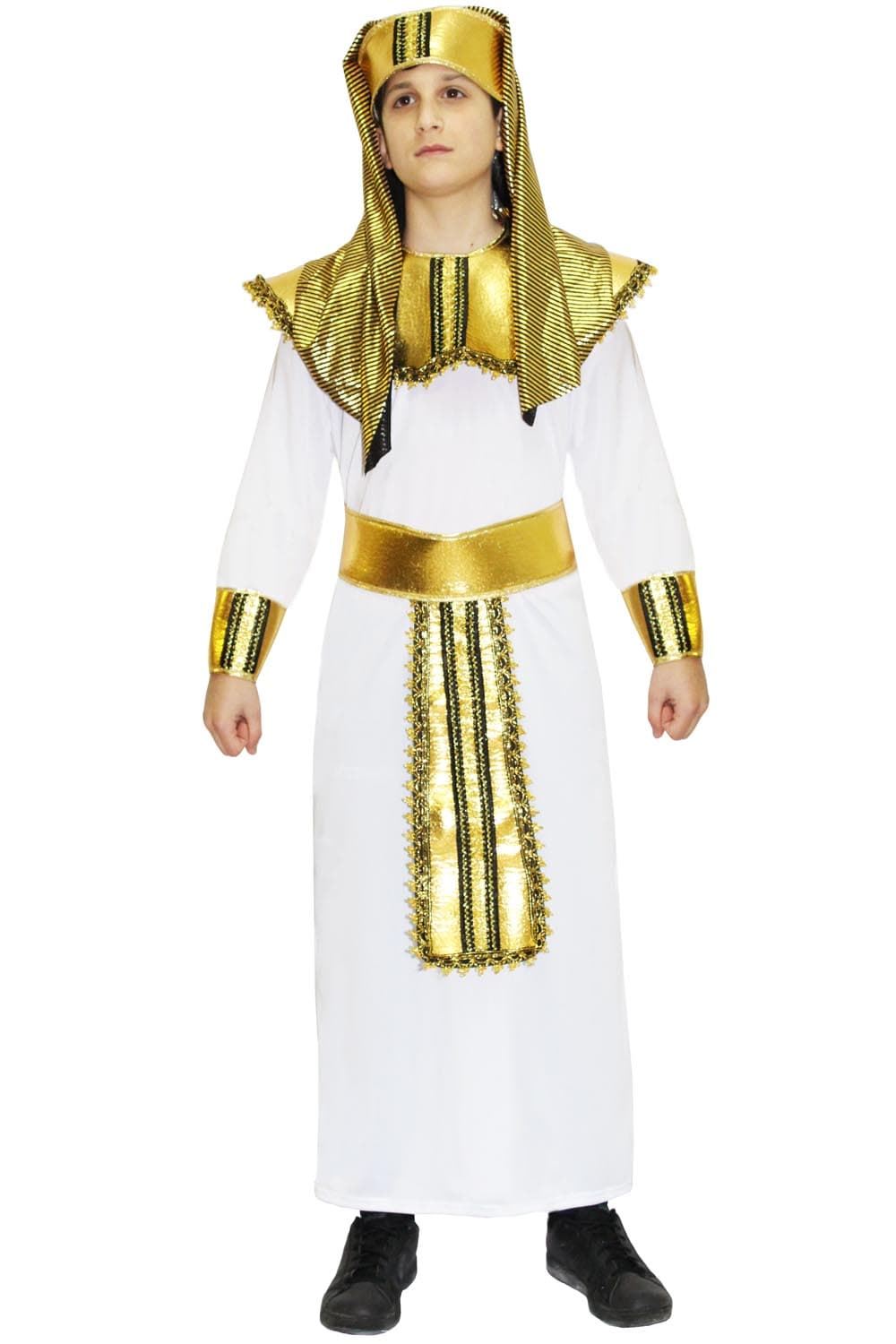 COSTUME CARNEVALE FARAONE BAMBINO DA 5 A 13 ANNI COD. 1888 - 3