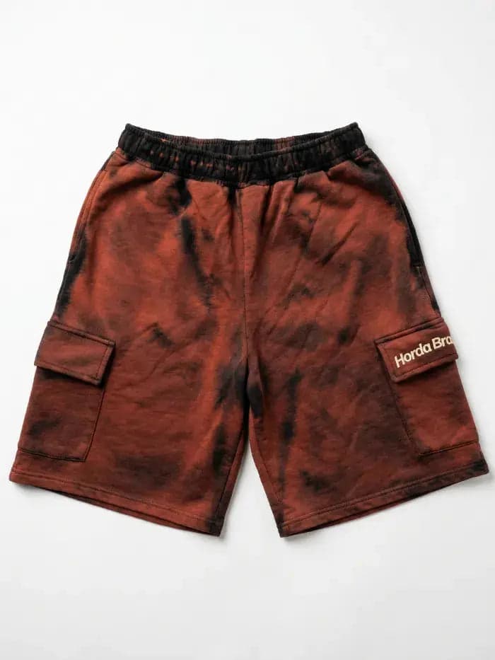 Tuta Horda Brand Shorts Cargo Corrosion 100% Cotone - 4