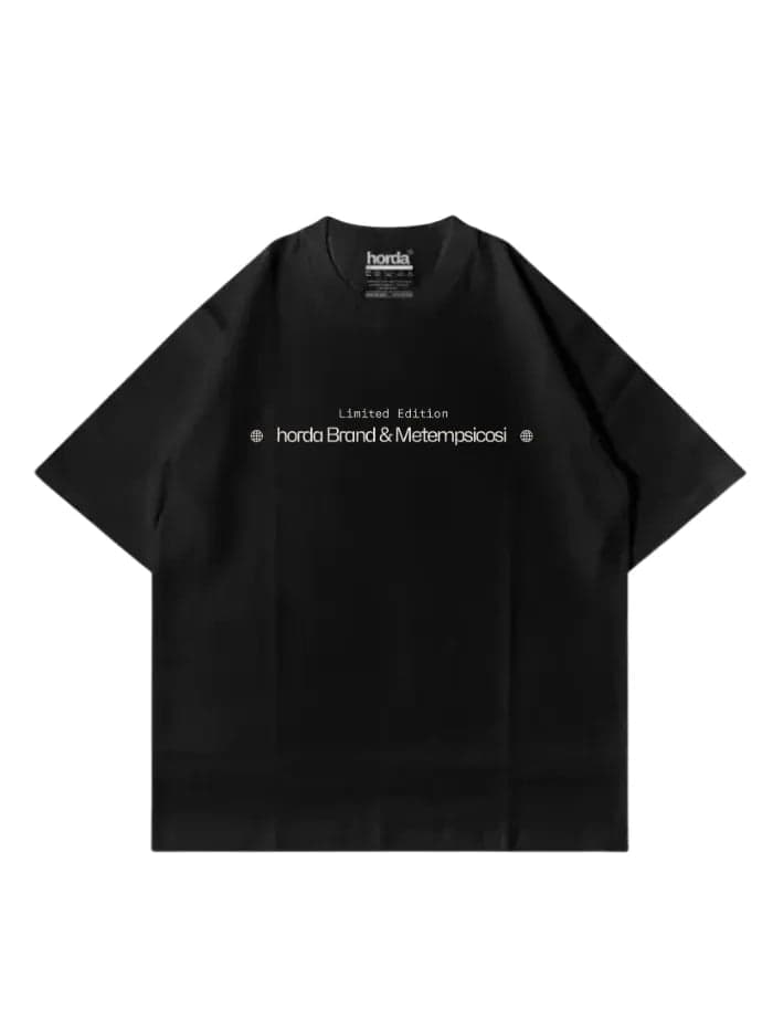 T-shirt Nera 200 Grammi Horda & Metempsicosi - 2