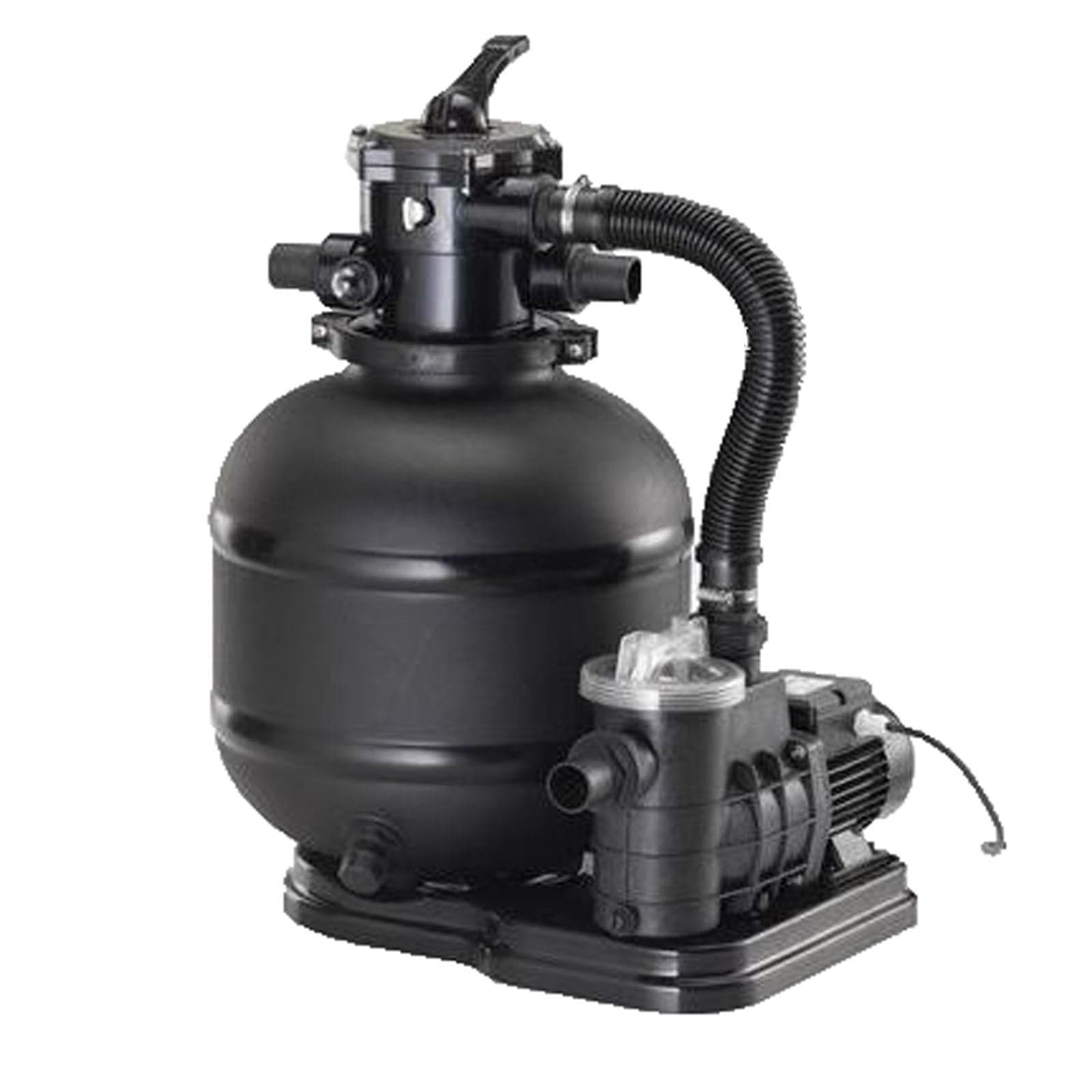 Pompa di filtraggio a sabbia per piscine fuori terra depuratore a pressione da 8000 lt/h 450 W - 6