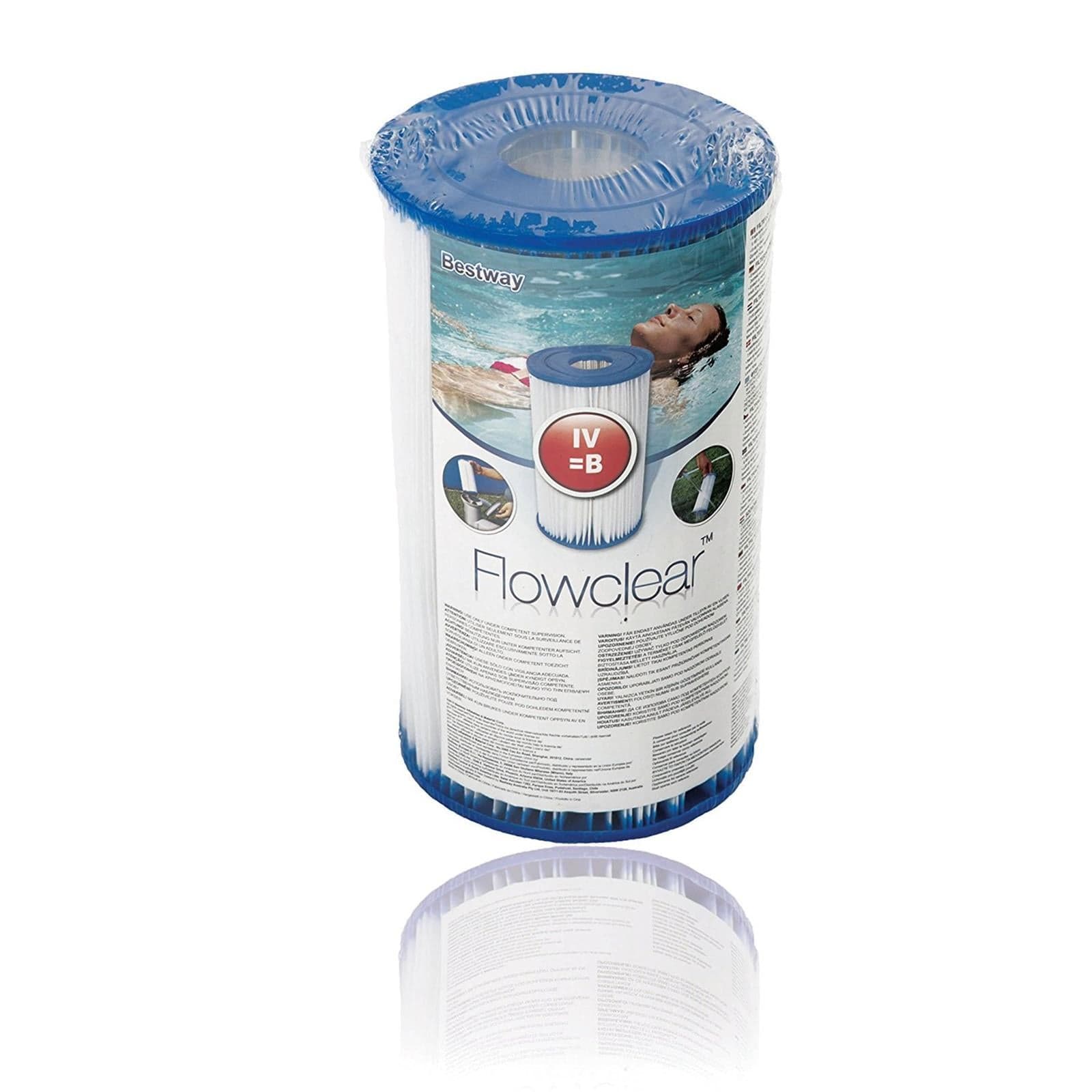 Filtri di ricambio a cartuccia per pompa piscina modello IV, Bestway 58095 - 2