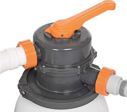 Pompa di filtraggio a sabbia per piscine fuori terra depuratore a pressione da 7571 lt/h - 2