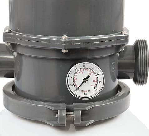 Pompa di filtraggio a sabbia per piscine fuori terra depuratore a pressione da 7571 lt/h - 8