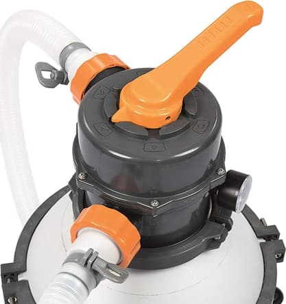 Pompa di filtraggio a sabbia per piscine fuori terra depuratore a pressione da 2006 l/h - 4