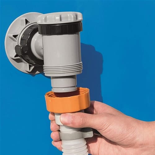 Pompa di filtraggio a sabbia per piscine fuori terra depuratore a pressione da 2006 l/h - 6