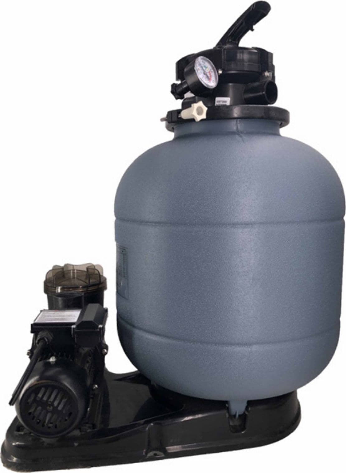Pompa filtro a sabbia professionale a pressione per pulizia piscina depuratore con motore esterno - 5