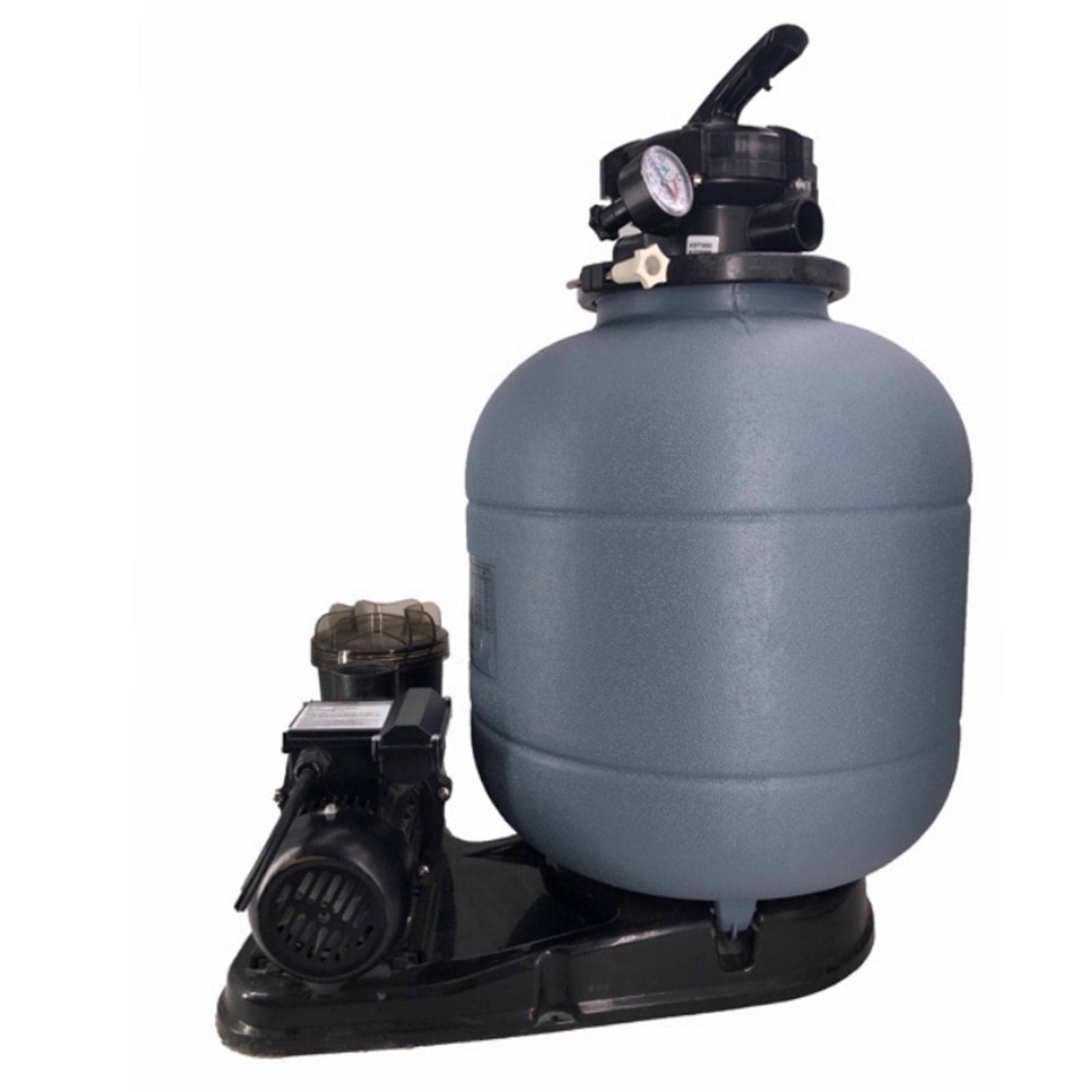 Pompa filtro a sabbia professionale a pressione per pulizia piscina depuratore con motore esterno - 5