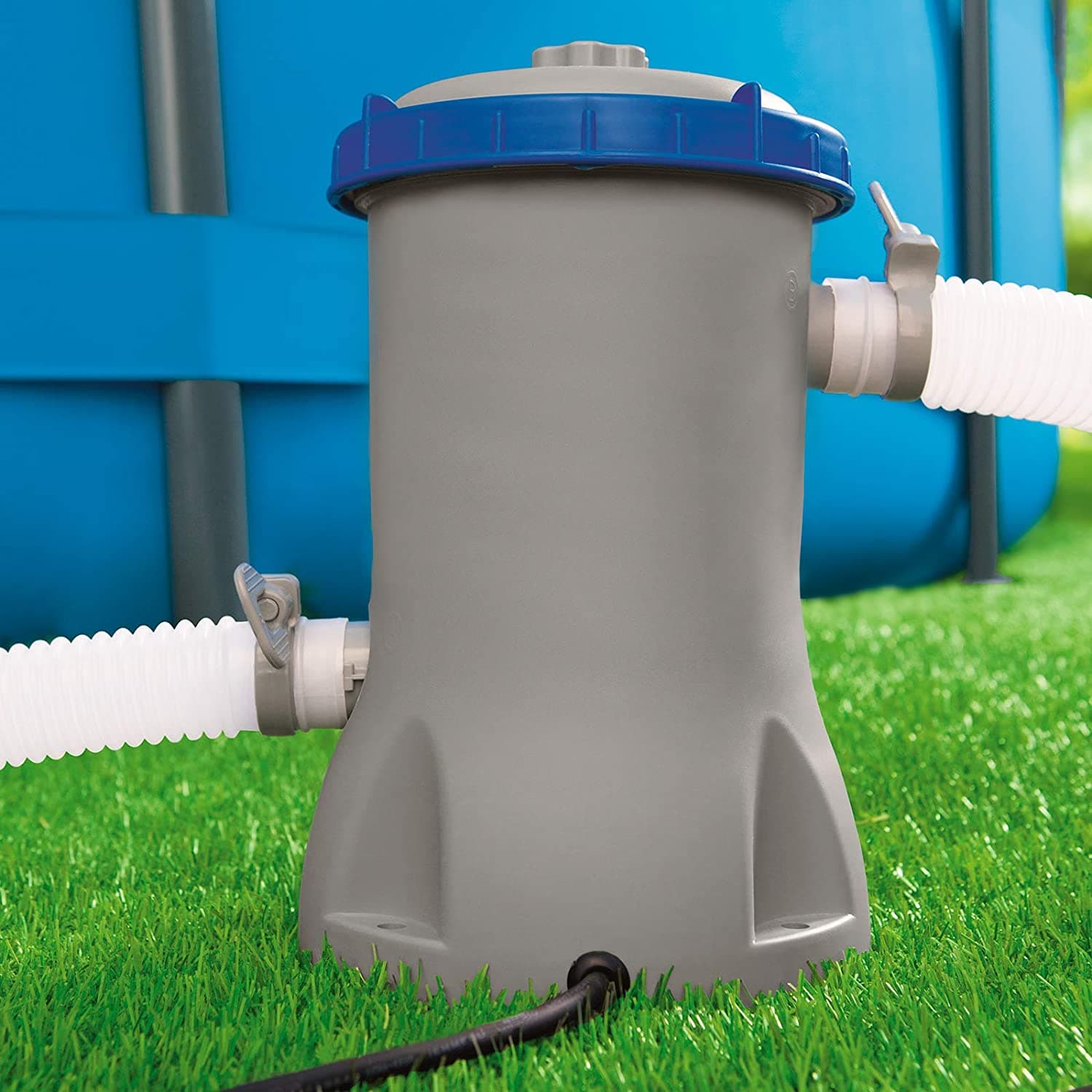 Pompa di filtraggio a cartuccia per piscine fuori terra portata 2.006 l/h - 2