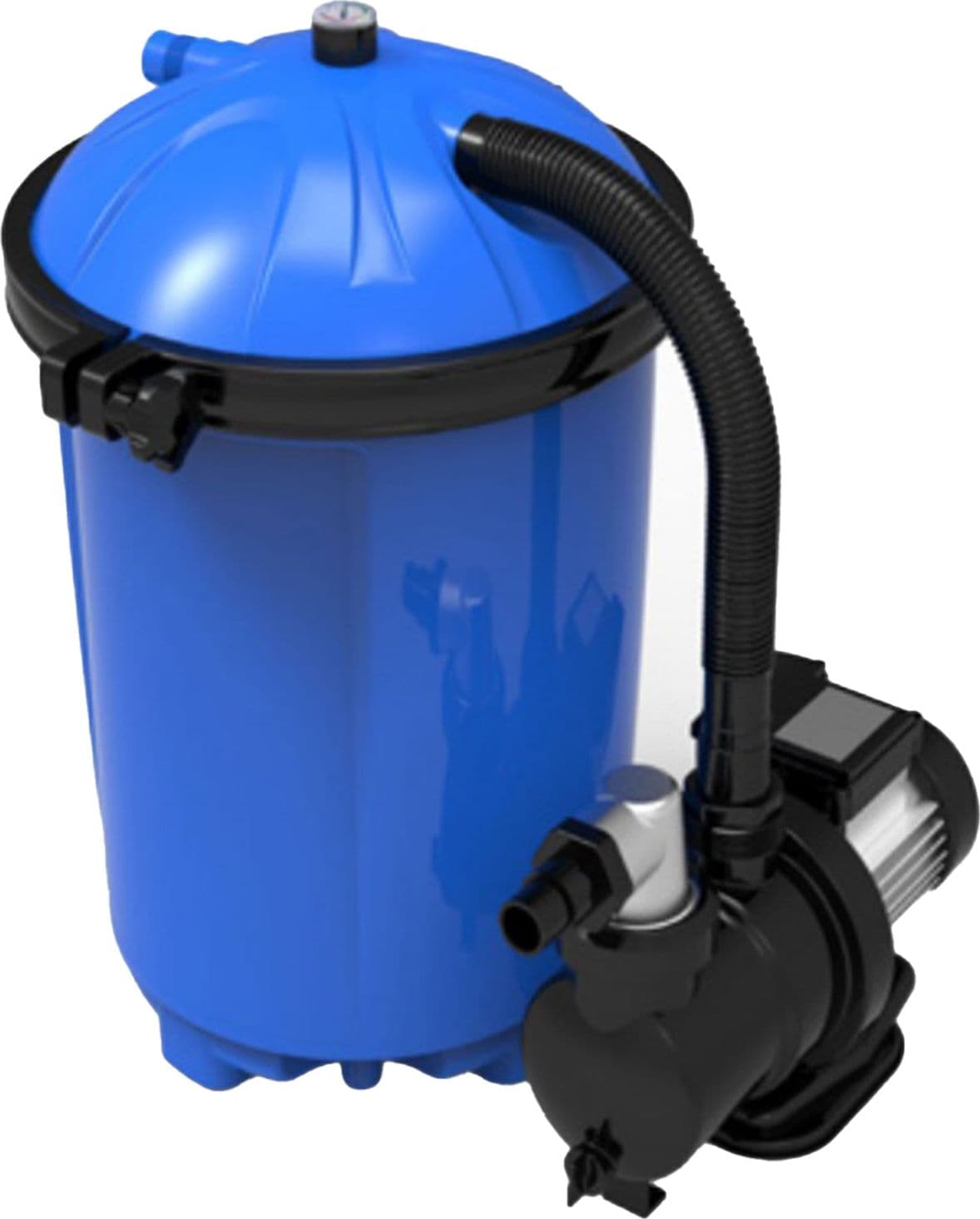 Pompa di filtraggio con Aqualoon per piscine fuori terra depuratore a pressione da 8500 lt/h 450 W