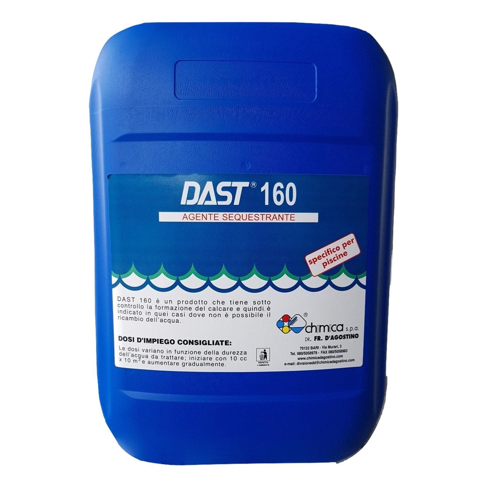 Agente sequestrante liquido "Dast 160" anticalcare professionale per piscina - 2