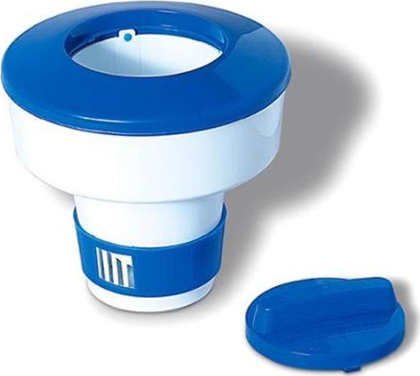 Kit di manutenzione per pulizia piscina kg 1 tris pastiglie antialghe cloro con dispenser e test piscine - 6