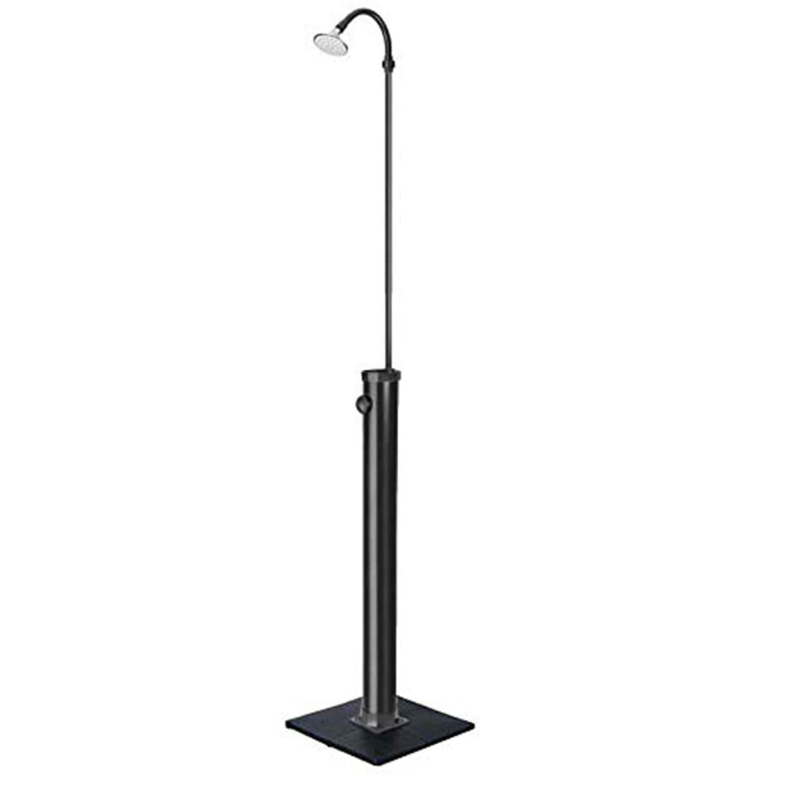Basetta modulabile per doccia solare da giardino per esterno kit da 4 marmette - 2