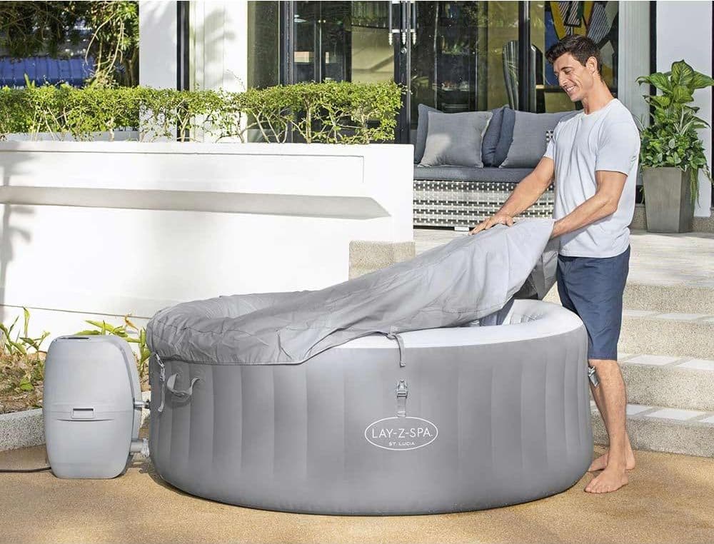 Idromassaggio gonfiabile "lay-z spa st. Lucia airjet" 3 posti 170 x h 66 cm - 8
