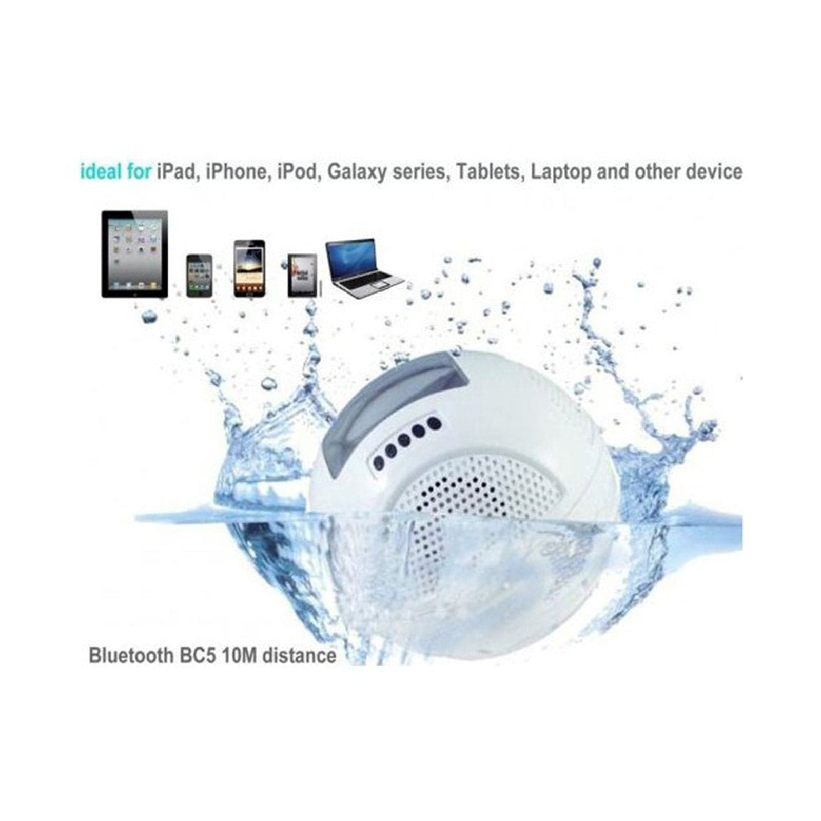 Cassa Bluetooth impermeabile per piscina auto parlante Viper Fish - 3