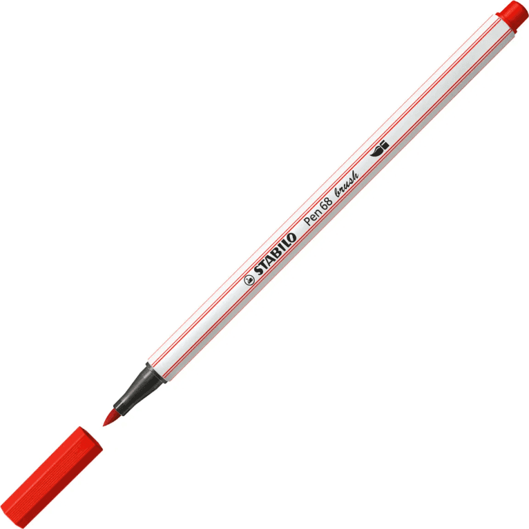 Stabilo - Astuccio Arty Pen 68 brush - Pennarello con punta morbida a pennello- Conf. 12 colori (568/12-21) - 3