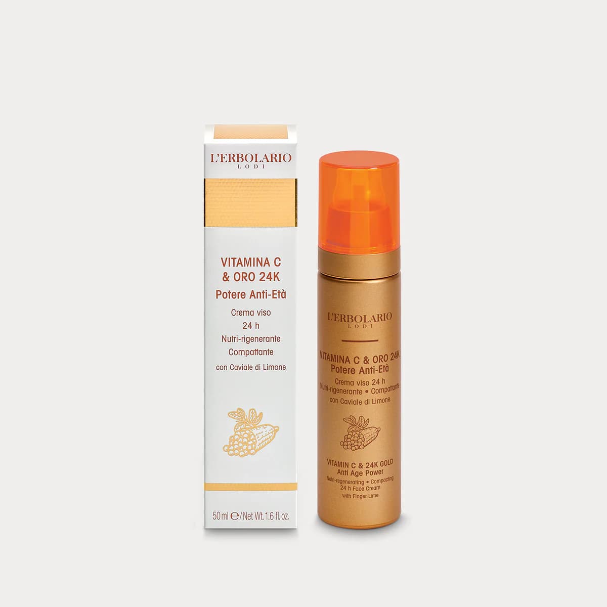 Crema Viso Vitamina C &amp; Oro 24K - 2