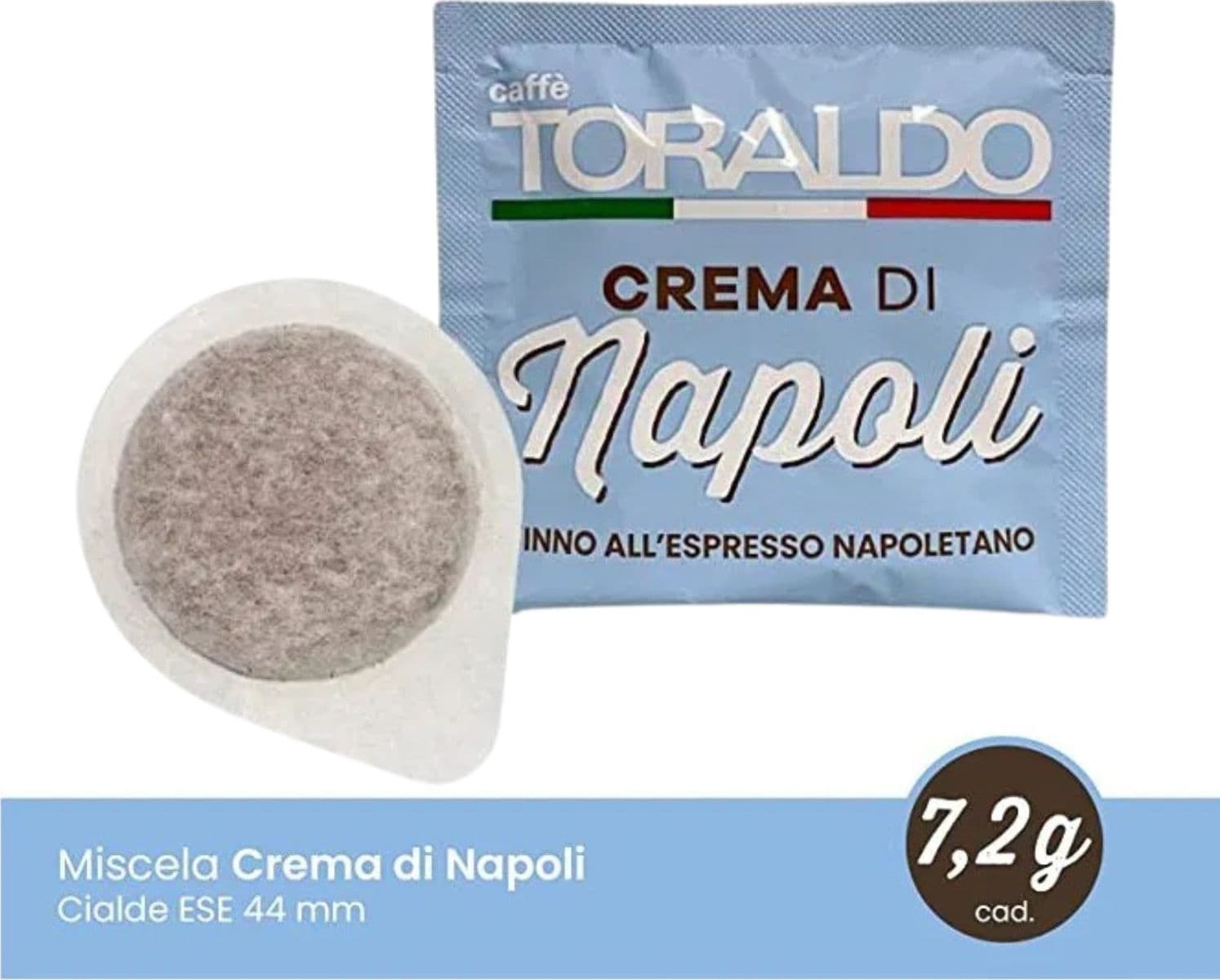 Toraldo Miscela Crema Di Napoli 150 Cialde - 2