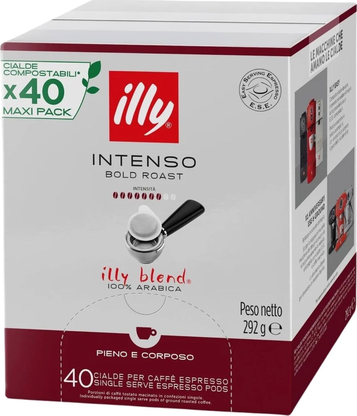 illy Caffe' Cialde 44mm Intenso 40pz - 2