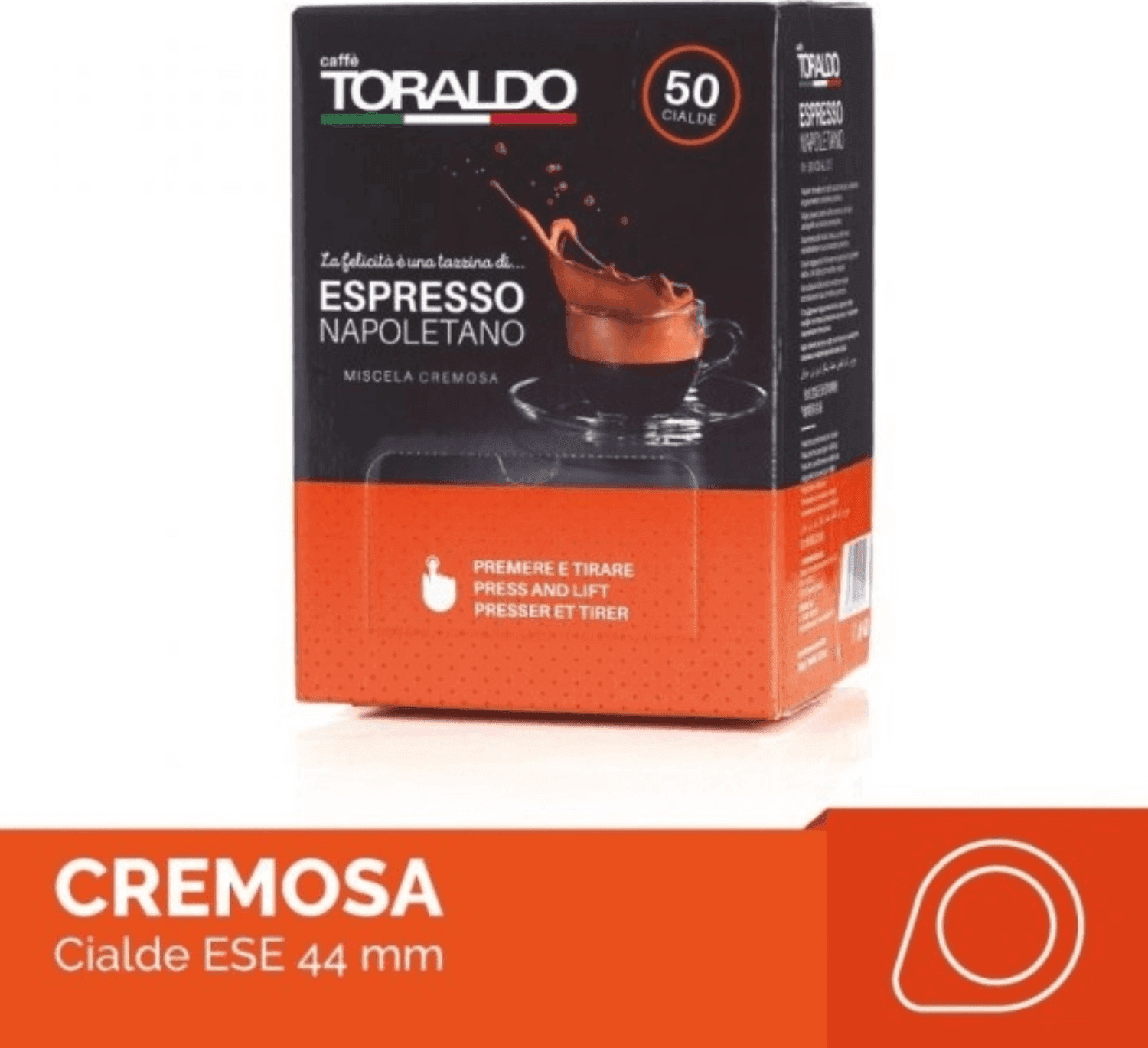 Caffè Toraldo Miscela Cremosa 50 Cialde - 1
