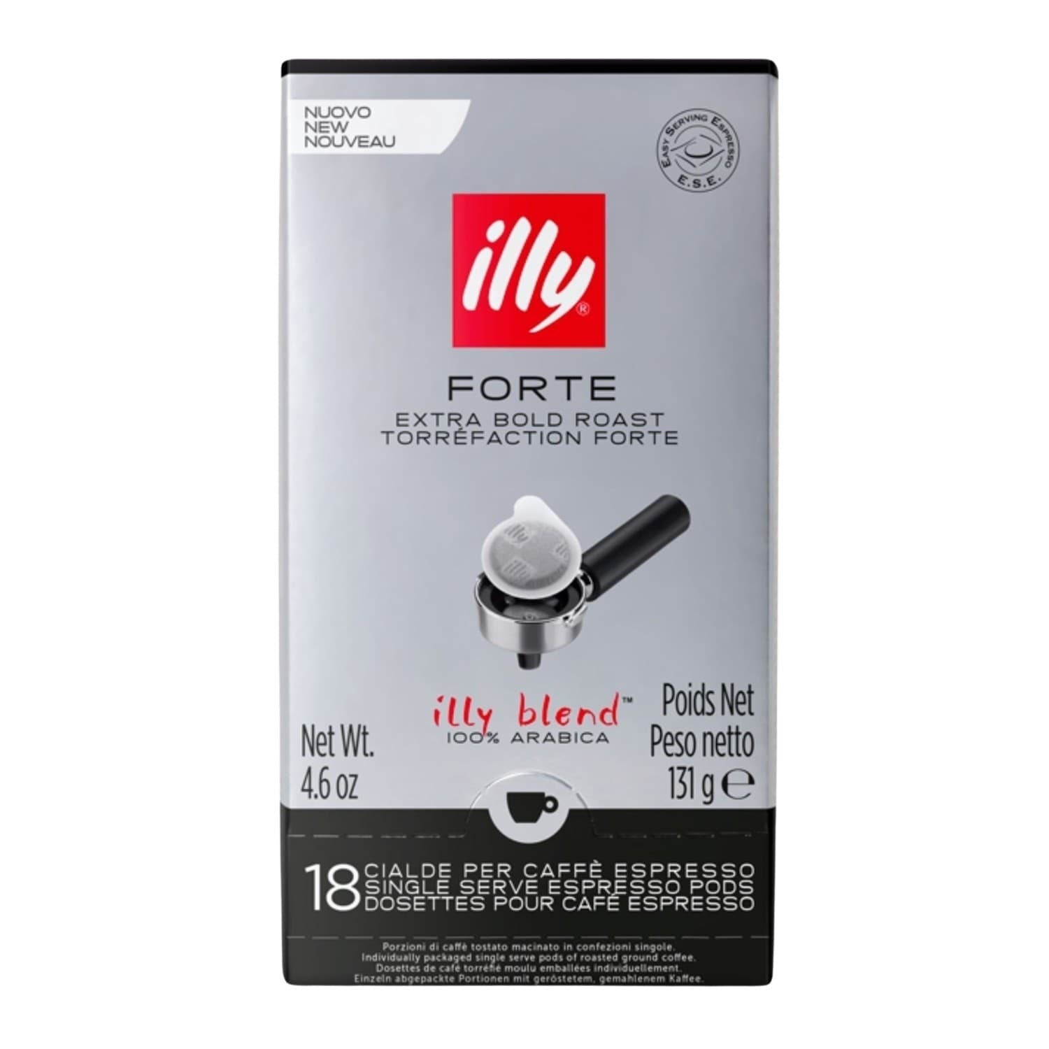 illy Caffe' Cialde 44mm Forte 216pz