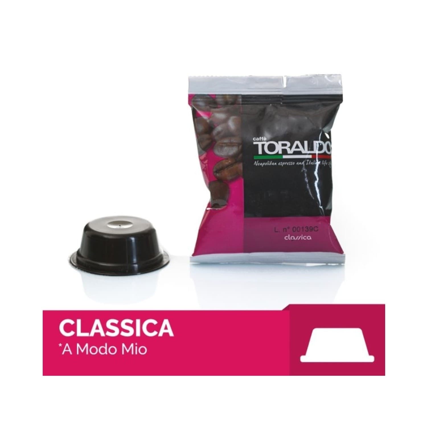 Toraldo Caffè Miscela Classica 100 Capsule Compatib. A Modo Mio - 2