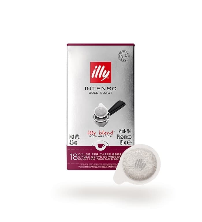 illy Caffe' Cialde 44mm Intenso 18pz