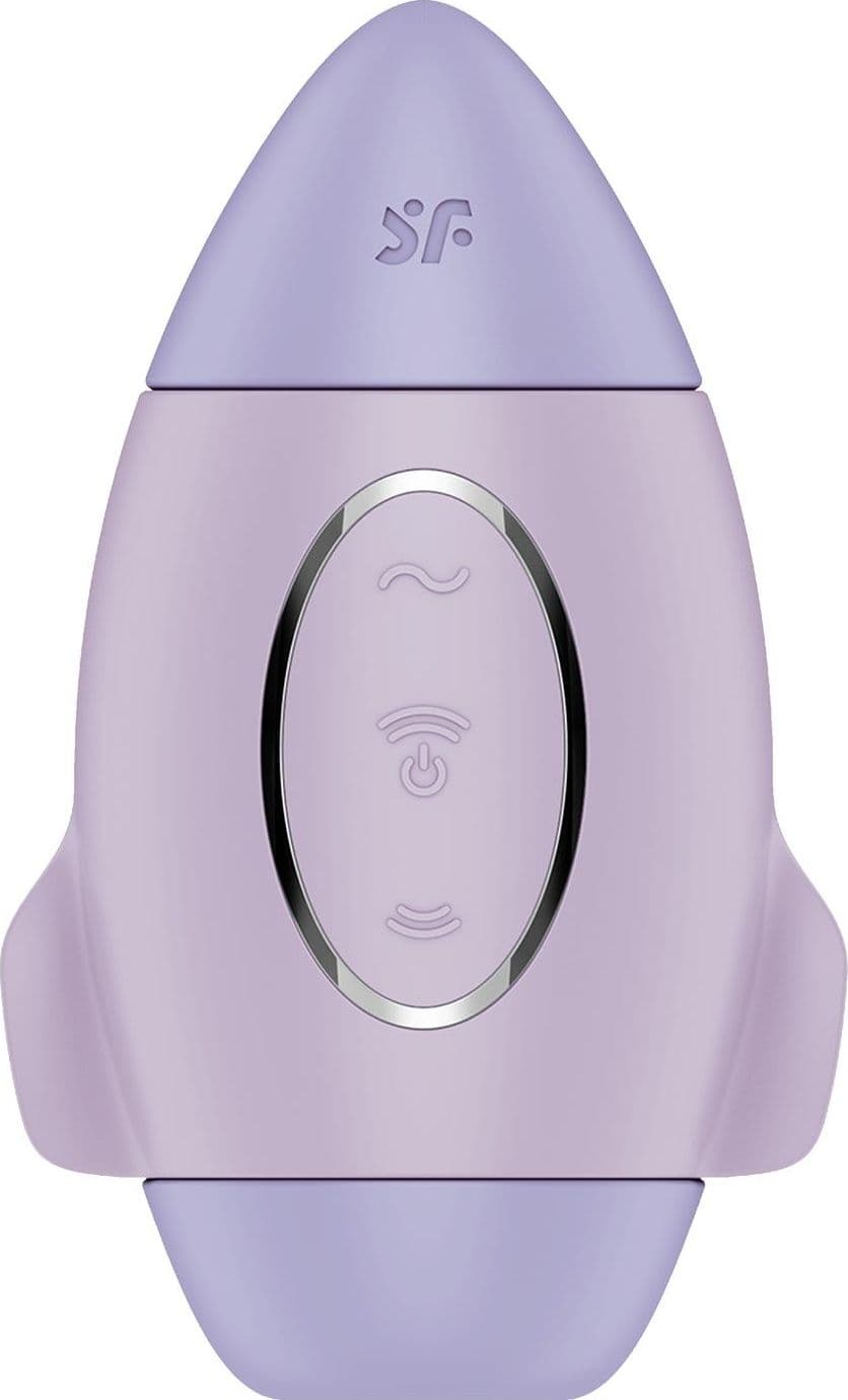 Stimolatore Mission Satisfyer clitorideo vaginale 11 onde di pressione + 12 vibrazioni - 2