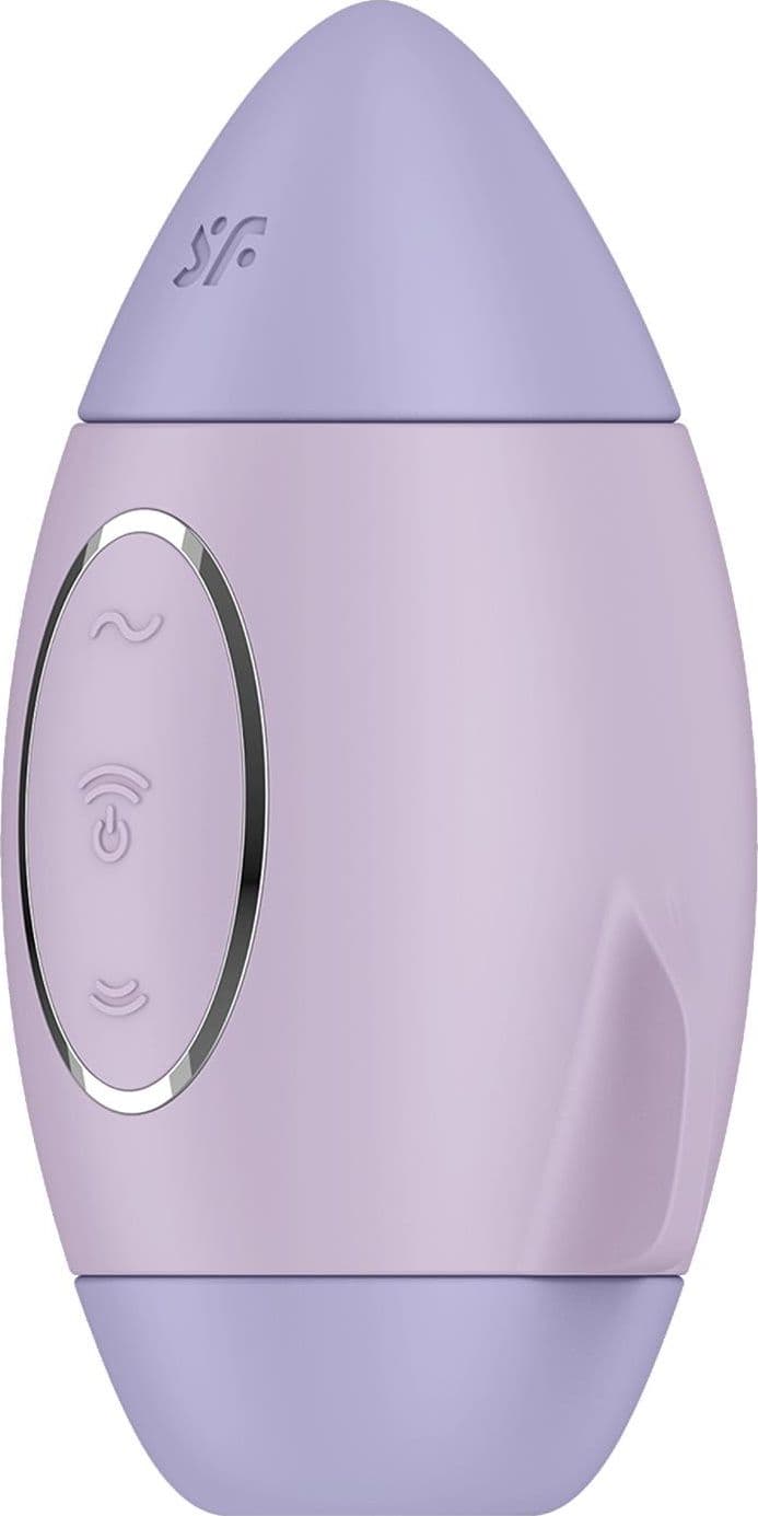 Stimolatore Mission Satisfyer clitorideo vaginale 11 onde di pressione + 12 vibrazioni - 4