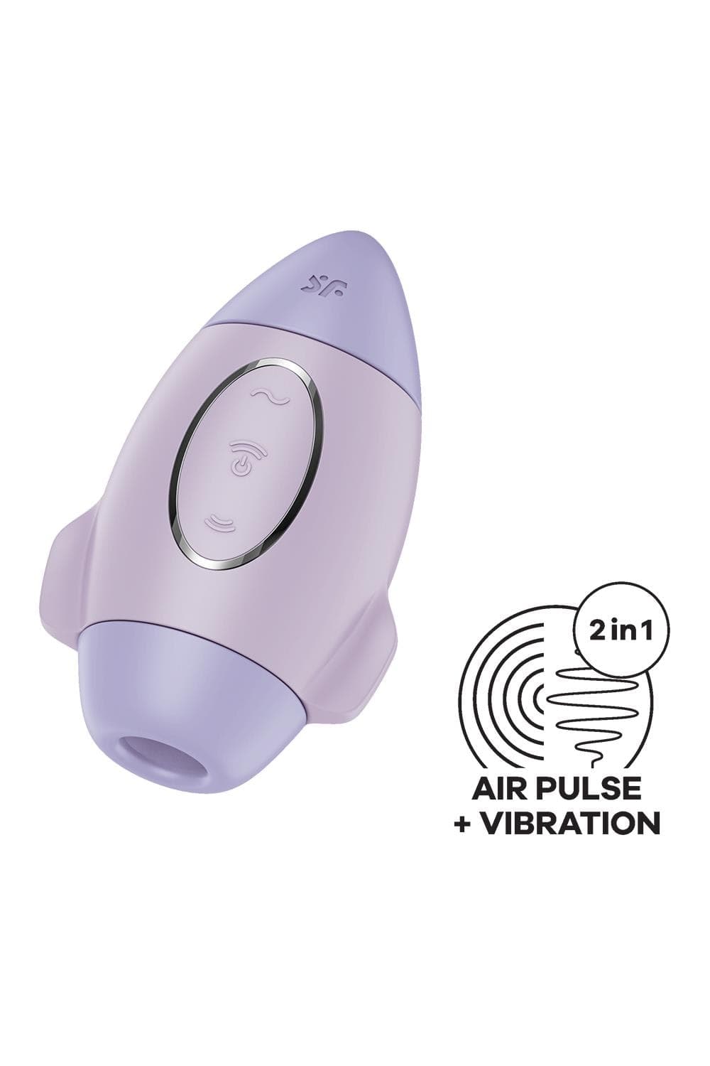 Stimolatore Mission Satisfyer clitorideo vaginale 11 onde di pressione + 12 vibrazioni - 5