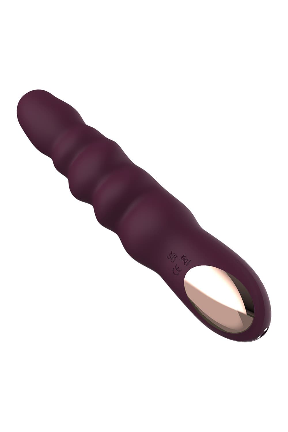 Vibratore vaginale Ribbed Power Vibe 21,5 cm 2 motori silicone morbido USB IPX6 - 5