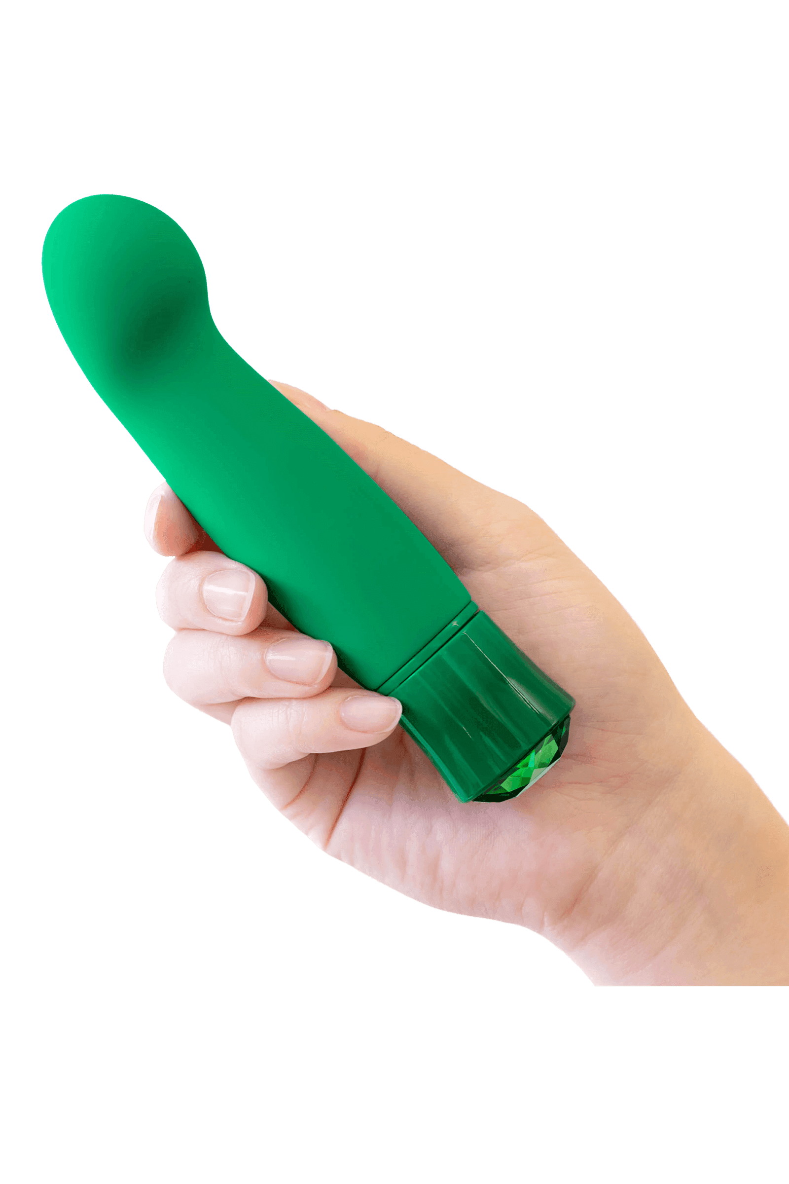 Vibratore lusso vaginale Oh My gem Smeraldo 13 ,9 cm Puria® Silicone USB IPX7 - 4