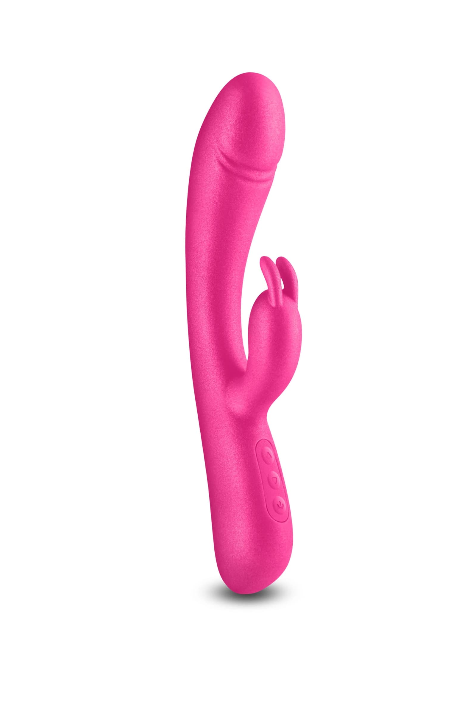 Vibratore Rabbit lusso Royals Divine Metal Pink 22,5 cm warm tecnology 6 + 14 funzioni - 3