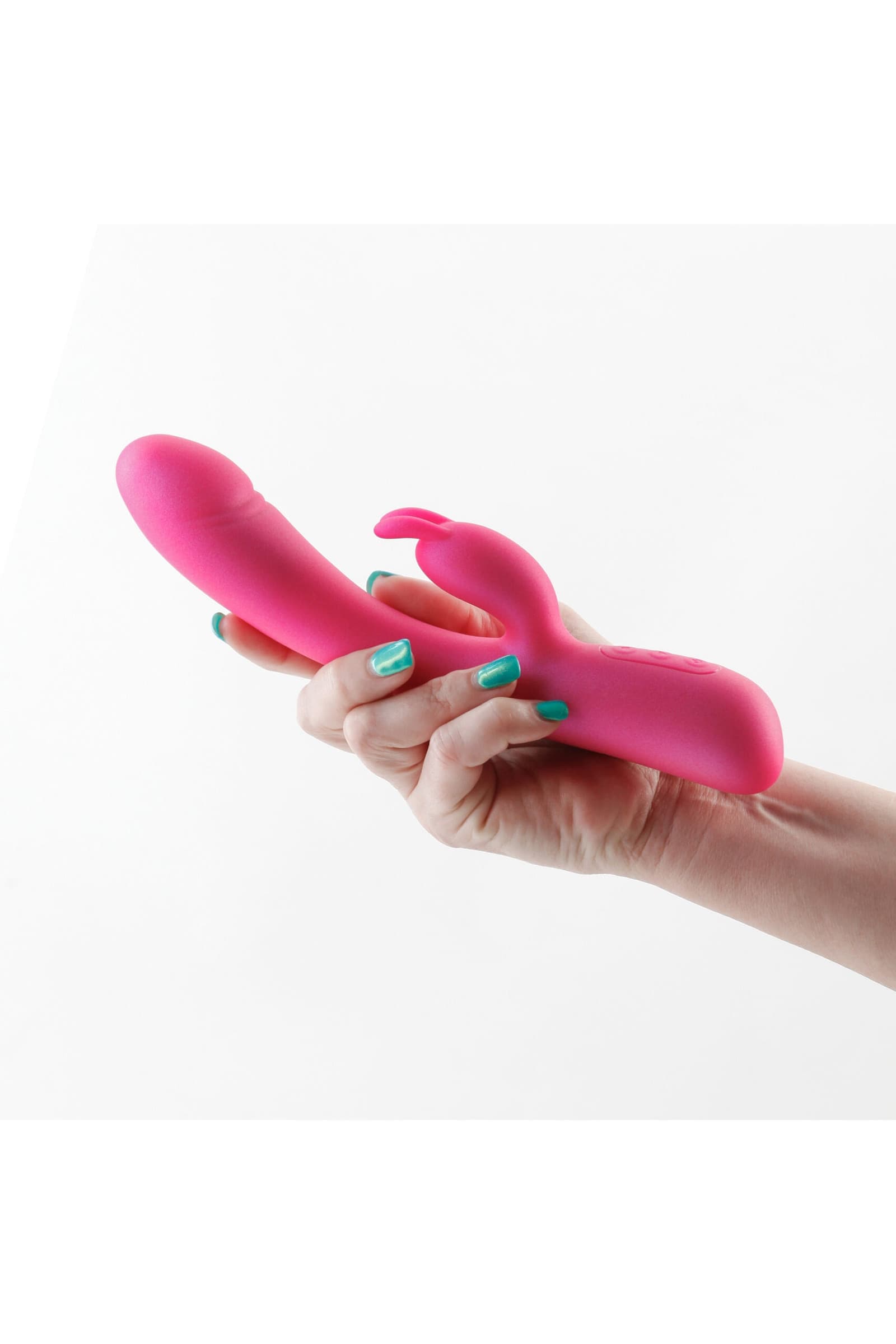 Vibratore Rabbit lusso Royals Divine Metal Pink 22,5 cm warm tecnology 6 + 14 funzioni - 5