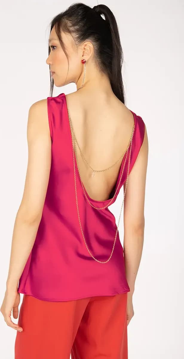 SISTE'S | Top in raso - 6