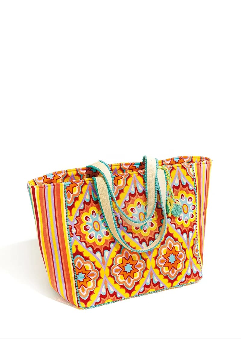 PANAJI | Borsa mare in cotone - 2