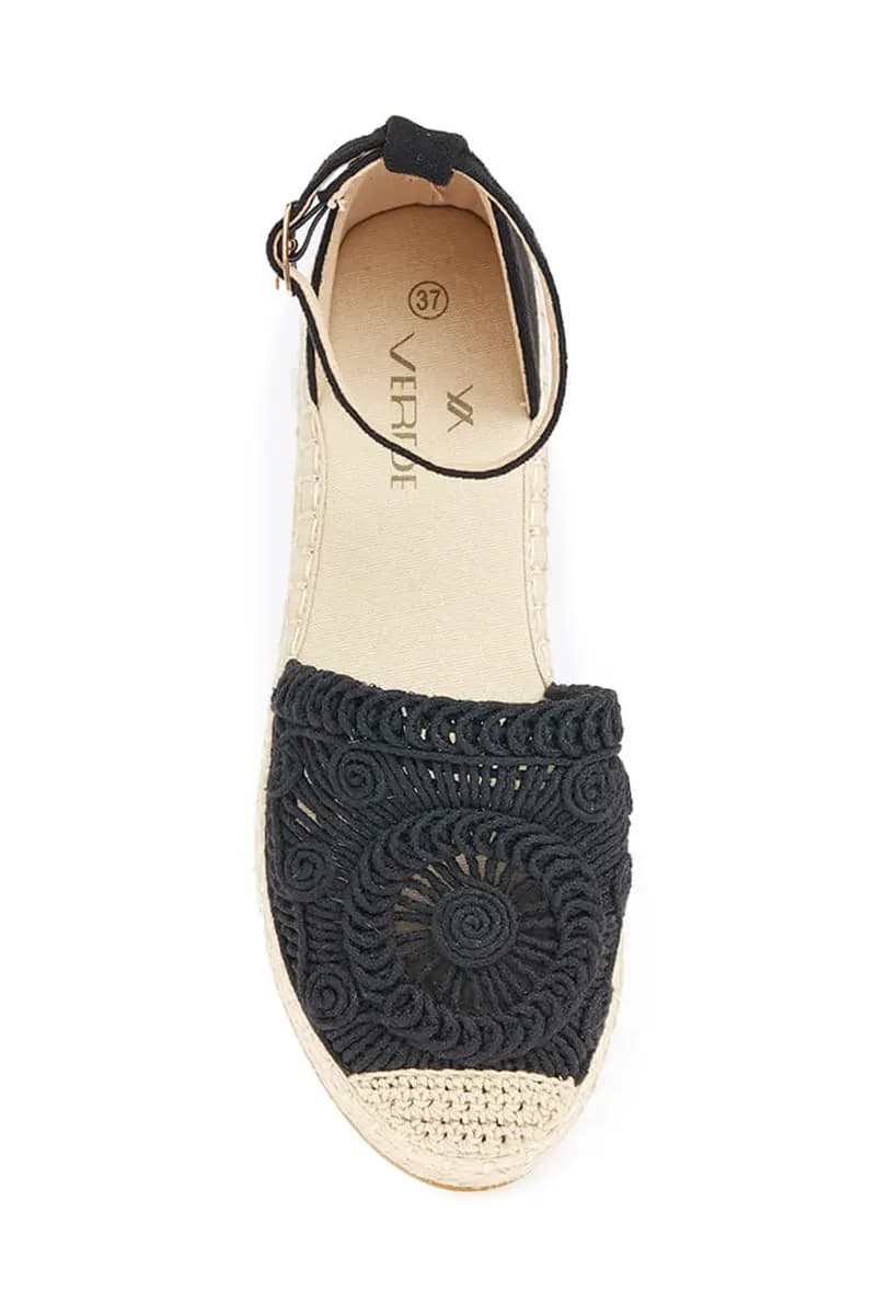 VERDE FASHION | Espadrilles flatform in corda - 4