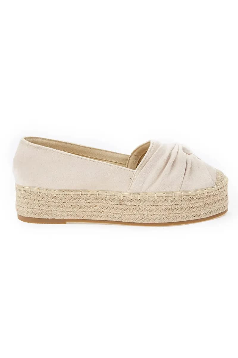 VERDE FASHION | Espadrilles flatform in ecopelle - 11