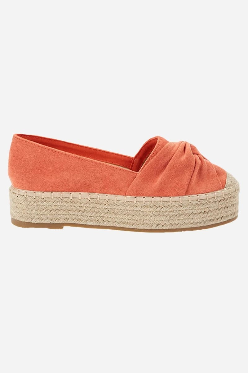 VERDE FASHION | Espadrilles flatform in ecopelle - 2