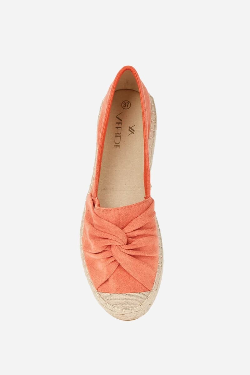 VERDE FASHION | Espadrilles flatform in ecopelle - 3