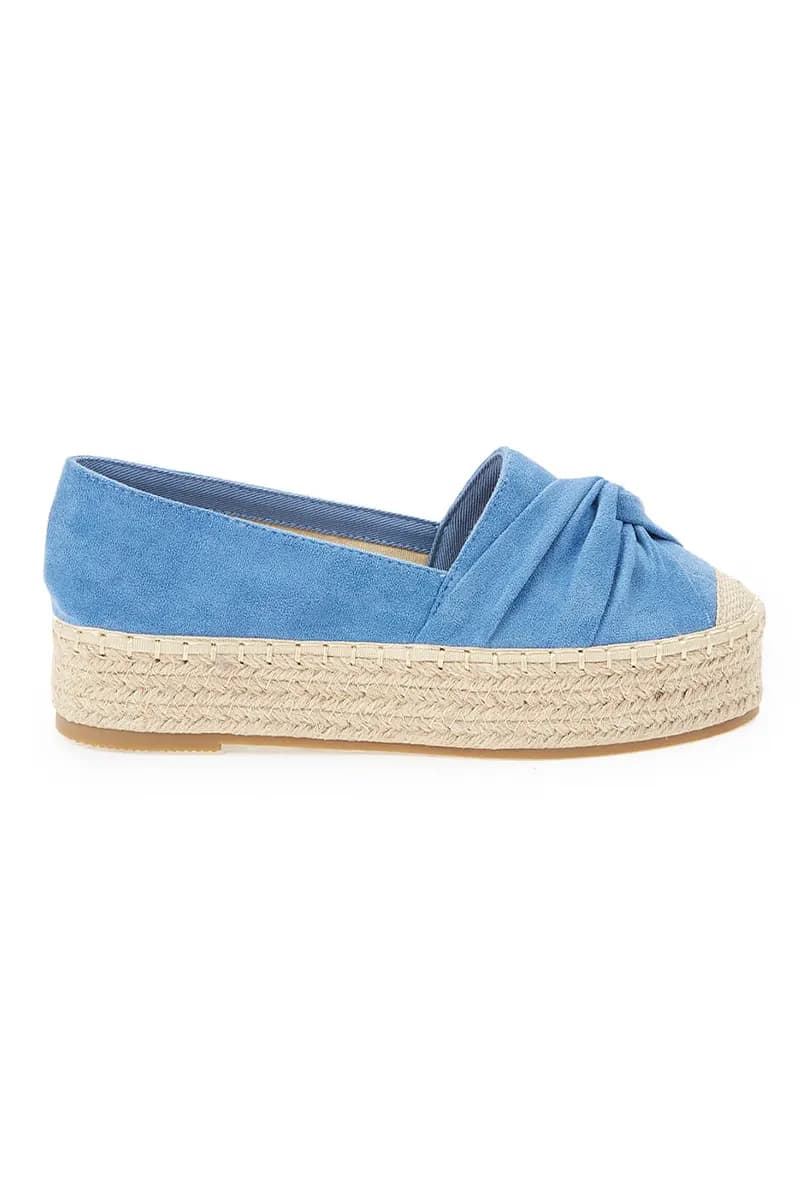 VERDE FASHION | Espadrilles flatform in ecopelle - 5