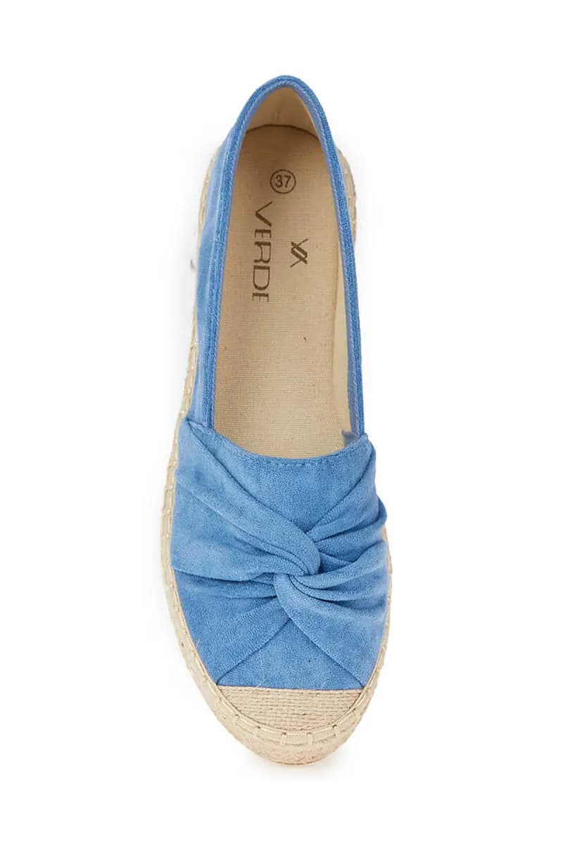 VERDE FASHION | Espadrilles flatform in ecopelle - 6